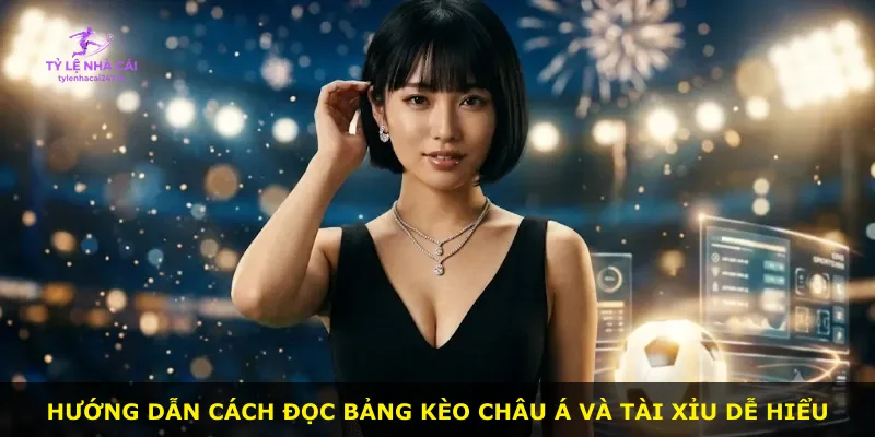 Hướng dẫn cách đọc bảng kèo châu Á và tài xỉu dễ hiểu