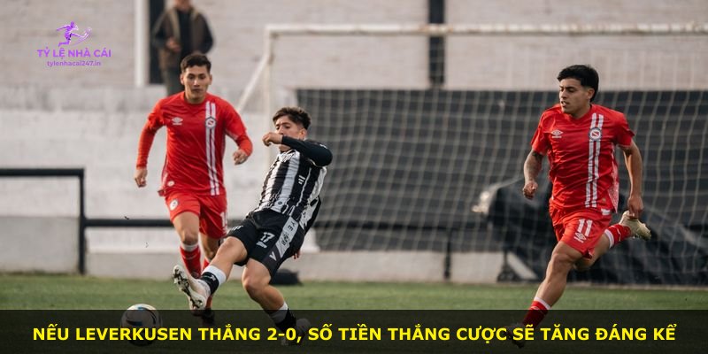 Nếu Leverkusen thắng 2-0, số tiền thắng cược sẽ tăng đáng kể