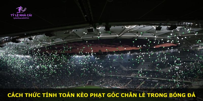 Cách thức tính toán kèo phạt góc chẵn lẻ trong bóng đá