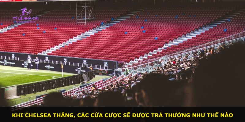 Khi Chelsea thắng, các cửa cược sẽ được trả thưởng như thế nào